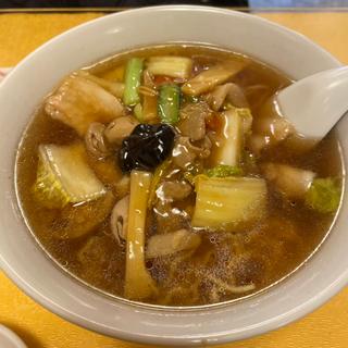 五目そば(長城飯店)