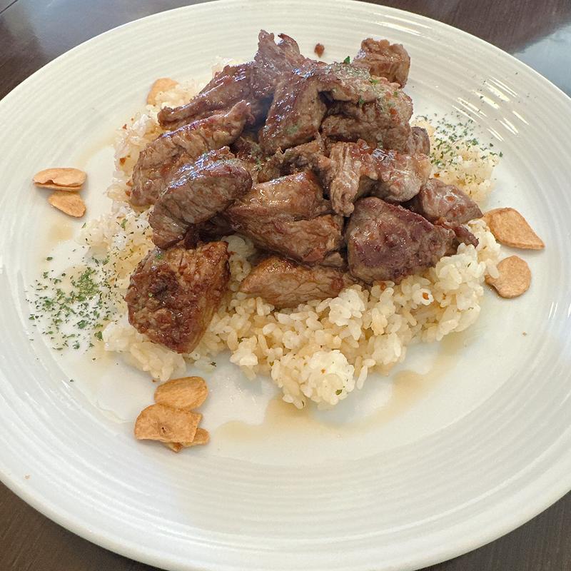 ステーキライスお肉2倍(Yonars Garden·ステーキレストラン)