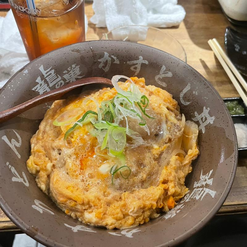 かすとじ丼(焼肉ホルモン 龍の巣 梅田ハナレ)