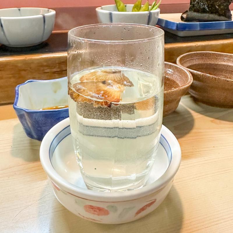 河豚ヒレ酒(丸八寿司 駅前店)