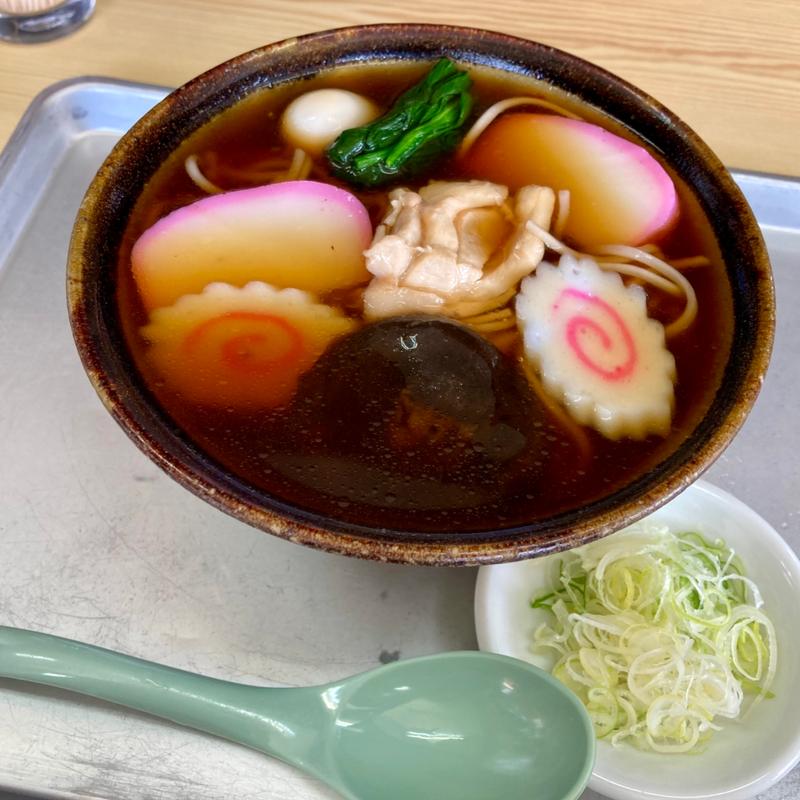 あんかけそば(松屋そば店)