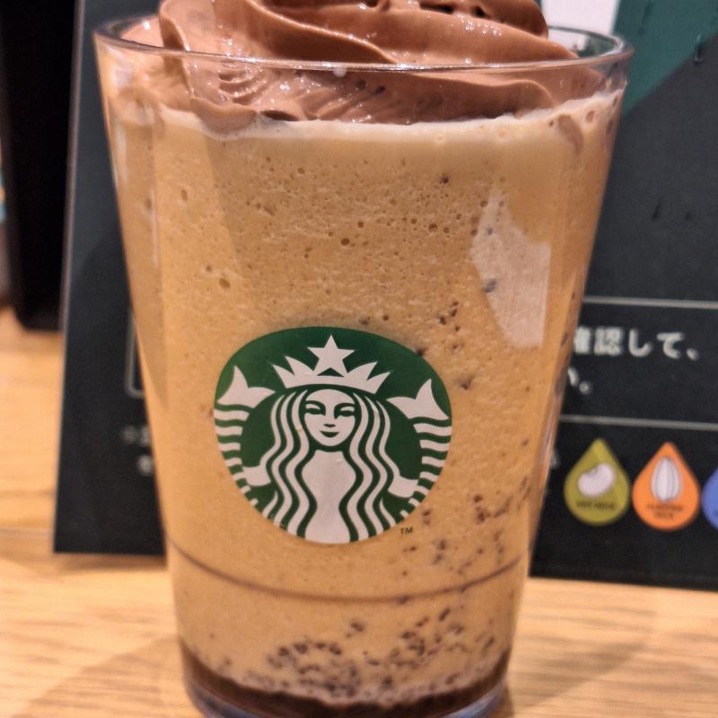 ブロンドショコラシンフォニーフラペチーノ(スターバックス コーヒー イオンタウン伊賀上野店)