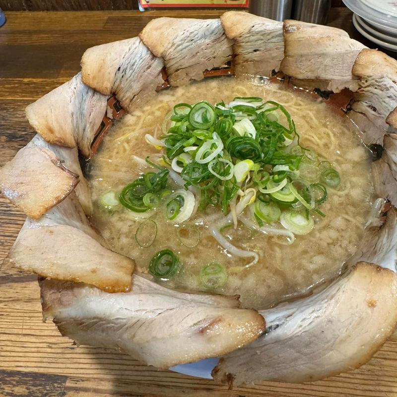 とんこつラーメン チャーシュー大盛(希望軒 茨木店)