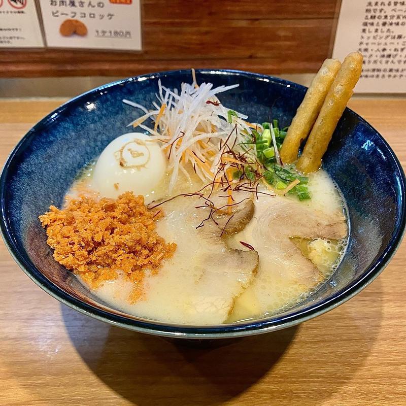 酒粕鶏Soba 塩 (鶏Soba Toraや)
