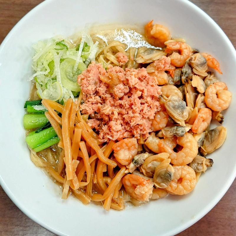 濃厚カニあぶらそば(煮干し中華そば 山形屋)