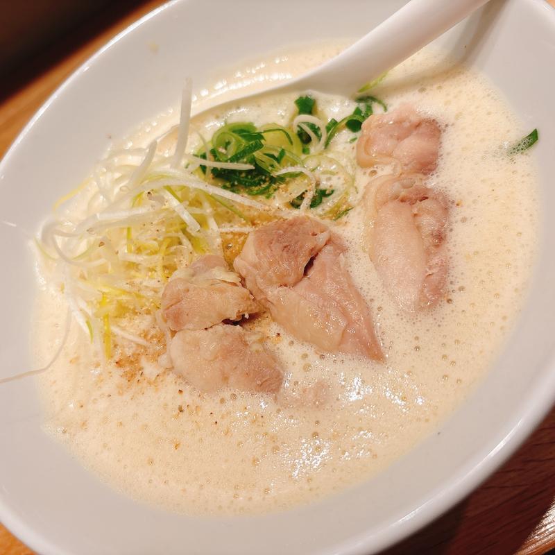 鶏がらラーメン(拉麺 にわ鶏 大阪西中島)