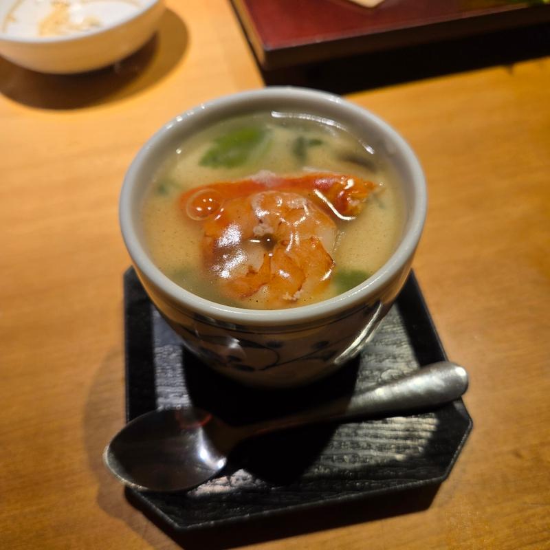 海老・蟹茶碗蒸し(日本海庄や 高岡店 )