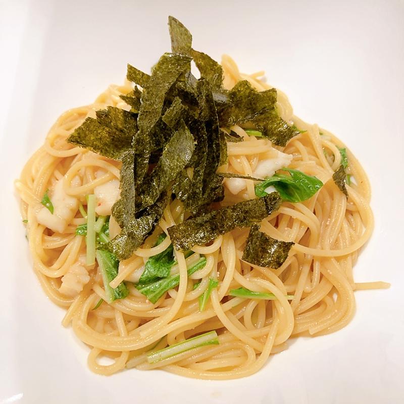 イカと明太子の和風パスタ(La Fontana)