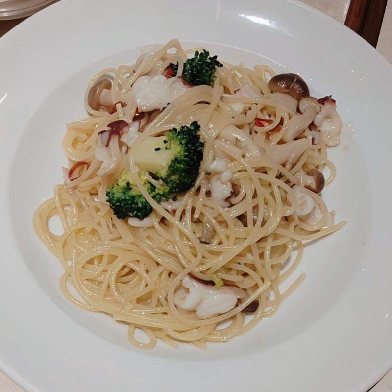 たこのペペロンチーノ(肉の大山 上野店)