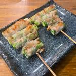 アスパラ豚