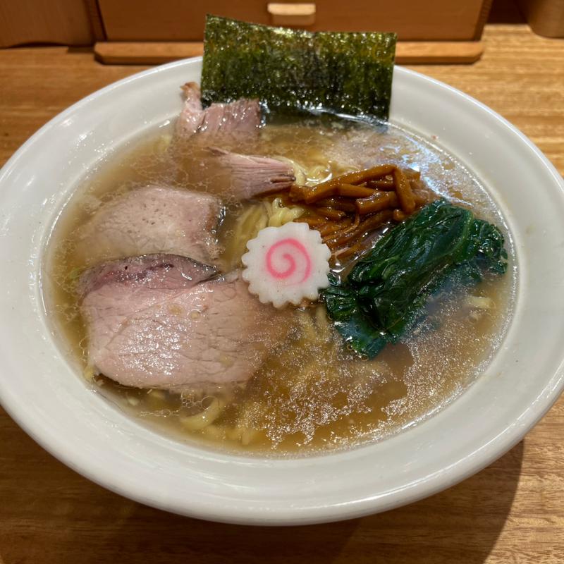 塩ラーメン(長岡食堂 横浜西口店)