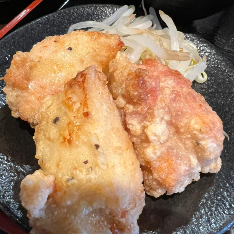唐揚げ(麺や 恵みの一杯)