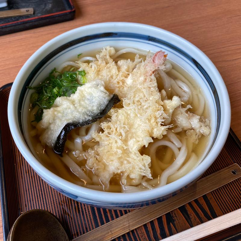 天ぷらうどん(手打ちそば鼓 )