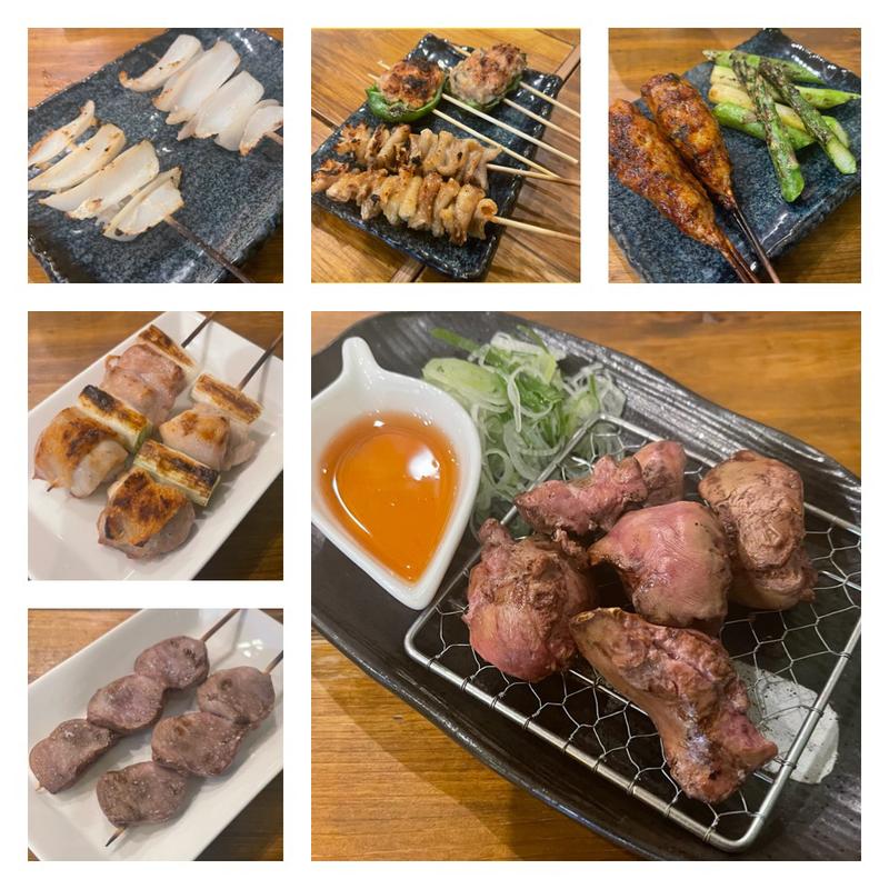 焼き鳥(焼鳥くいものや　鳥処)