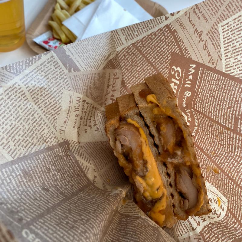 チーズ照り焼きキチン(磐梯食堂 （バンダイショクドウ）)