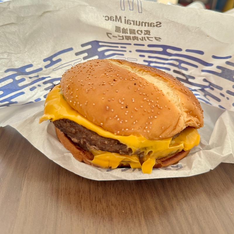 炙り醤油風ダブル肉厚ビーフ(マクドナルド 曳舟店)