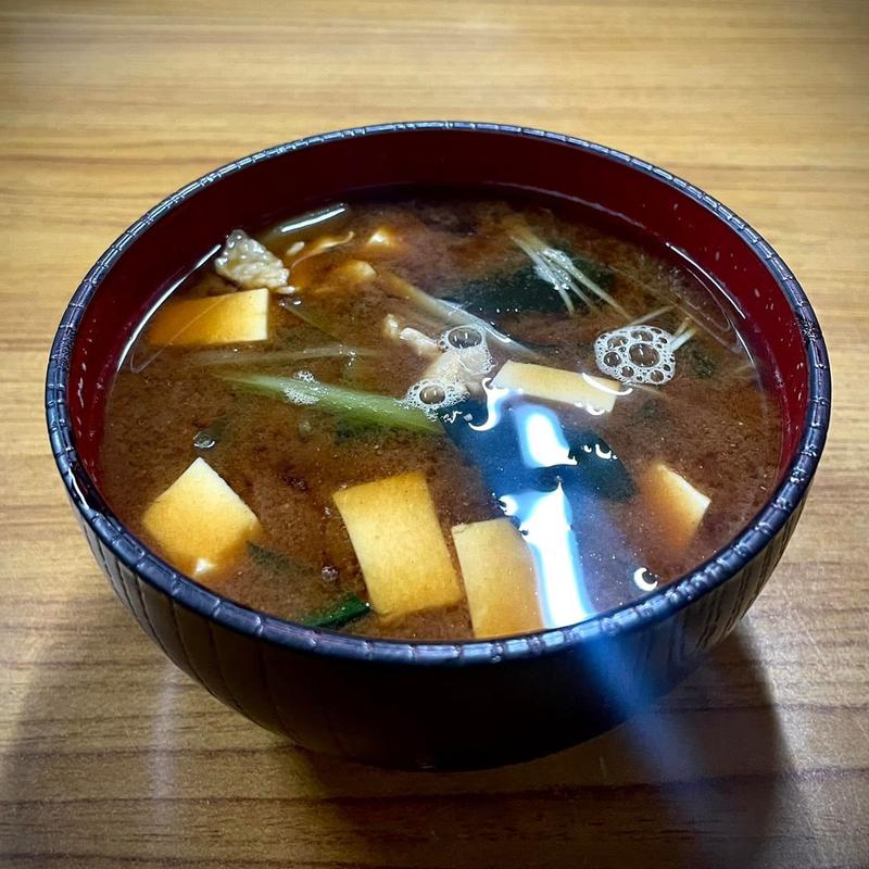 豚汁(味の店 とんかつ 三好弥)