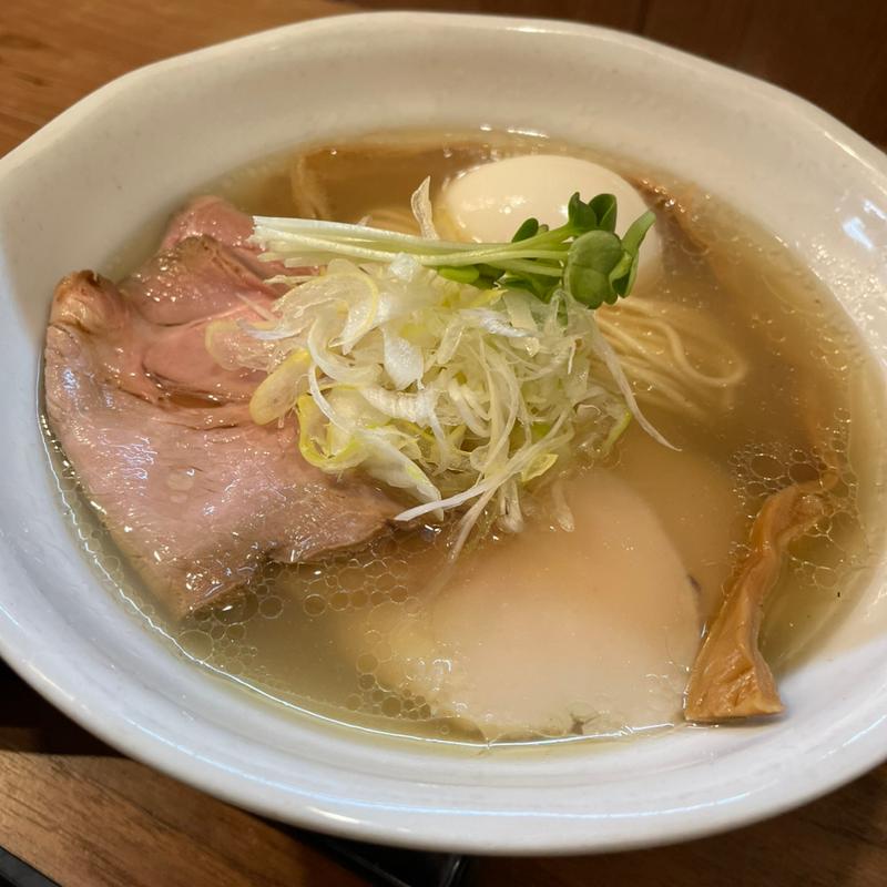 特製塩と貝のラーメン(ラーメン 健やか)