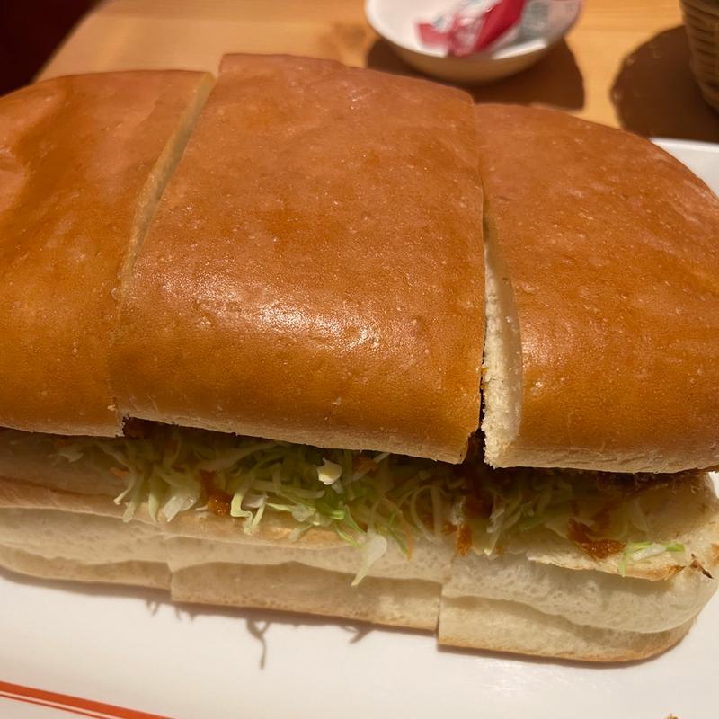 エビカツパン(コメダ珈琲店 郡山富田店 )