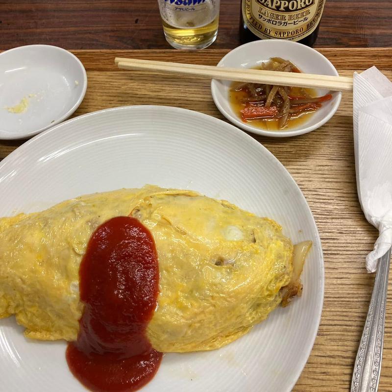 オムライス(マルミヤ食堂)