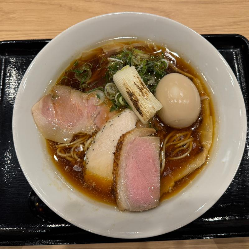 京風味玉鶏鴨ラーメン　濃口仕上げ(麺屋たけ井 羽曳野店)
