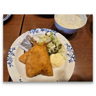アジフライ・ごはんセット(バーミヤン 船橋本中山店)