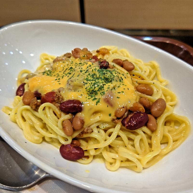 ウェンディーズチリ&チーズカルボナーラ(ウェンディーズ・ファーストキッチン 港南台バーズ店)