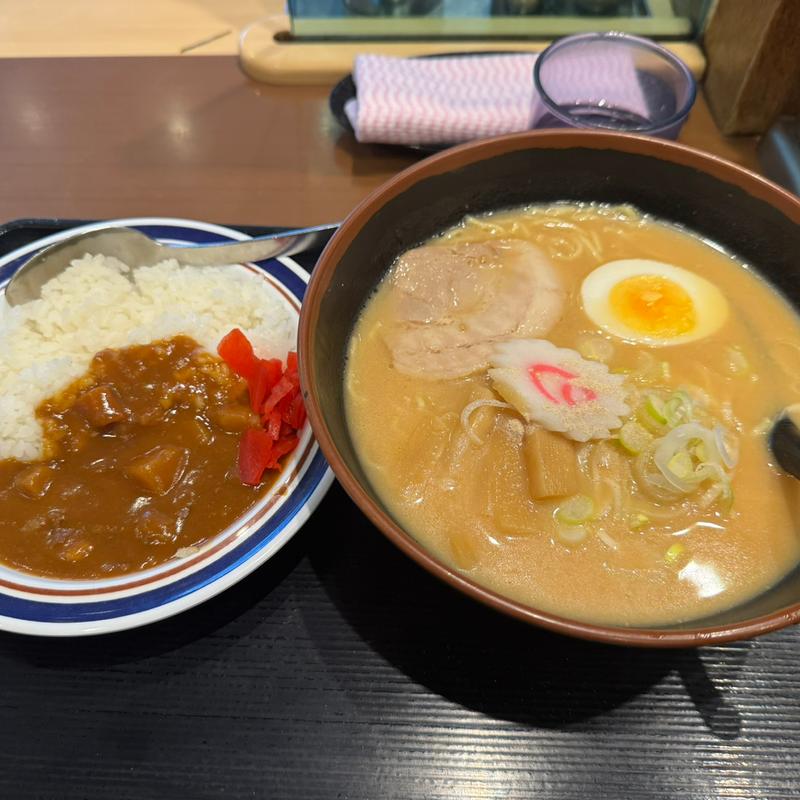 みそラーメンミニカレーセット(名代 富士そば 三光町店 （ふじそば）)