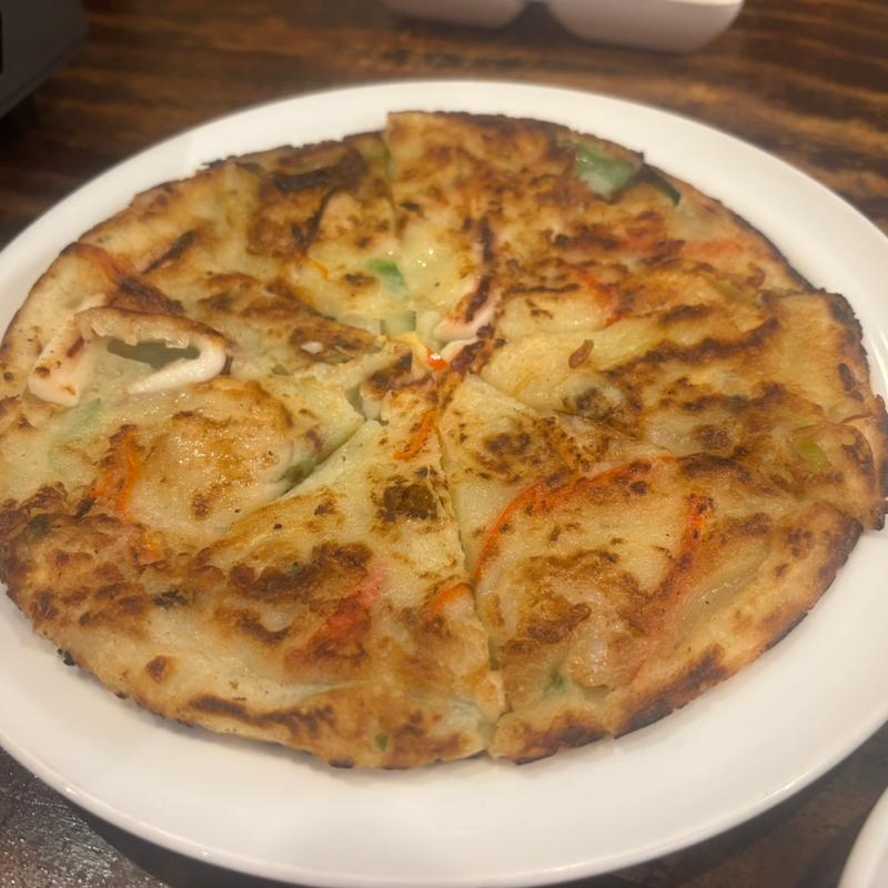 海鮮チヂミ(ど韓 )