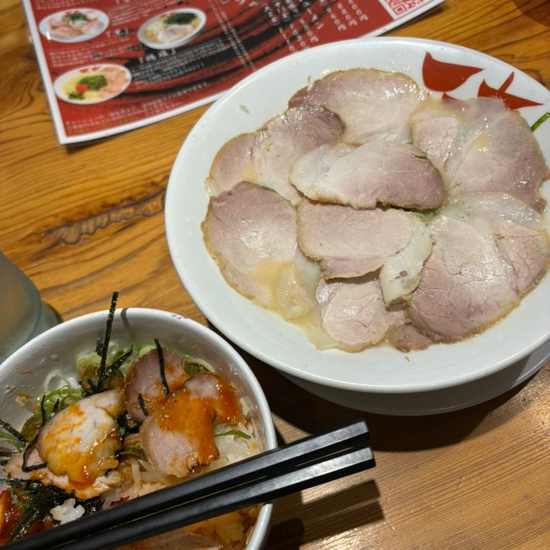 チャーシューメン(天天有 四条烏丸店)