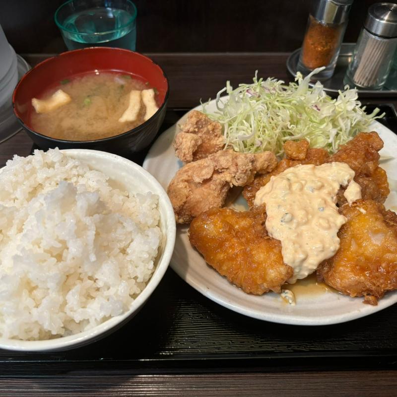 チキン南蛮ミックス(南蛮食堂 四ツ橋本町店)