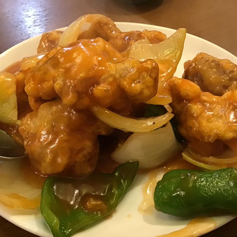 酢豚(成龍萬寿山 本店 （せいりゅうまんじゅさん）)