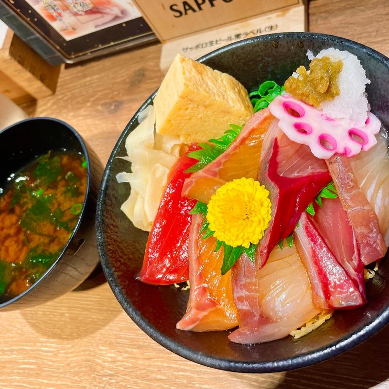 漬け丼(高木鮮魚店 阪急梅田店)