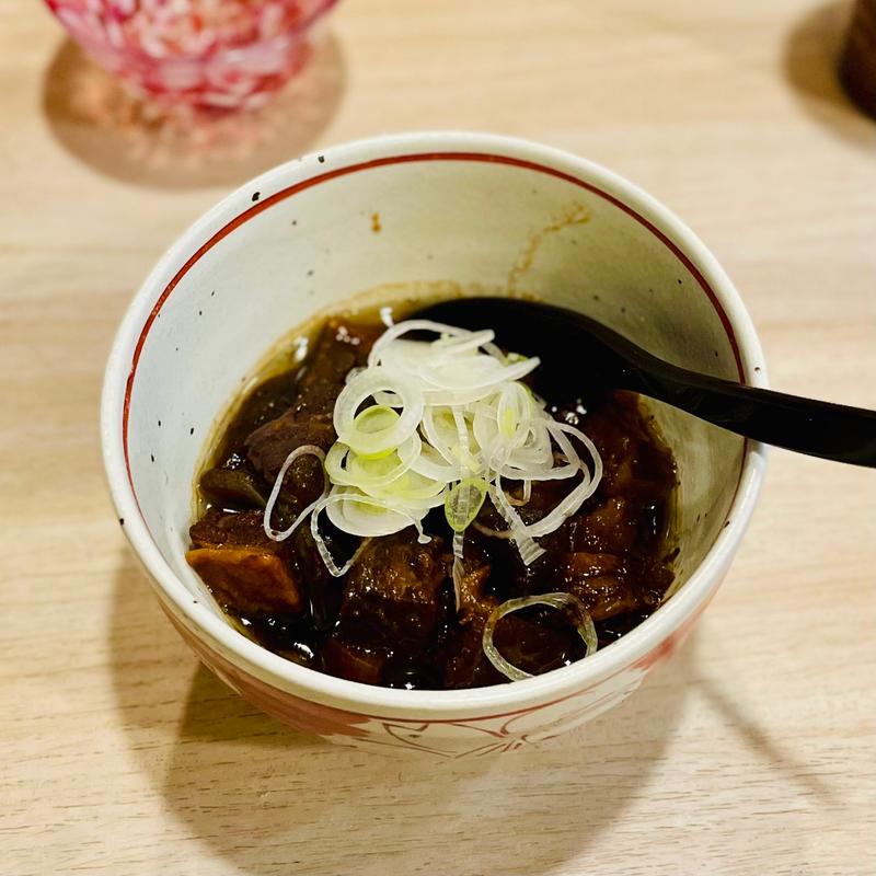 旬の特選串揚げ〆山形そばのコース　牛すじ煮込み(和食と串揚げ 六角亭 （ろっかくてい）)