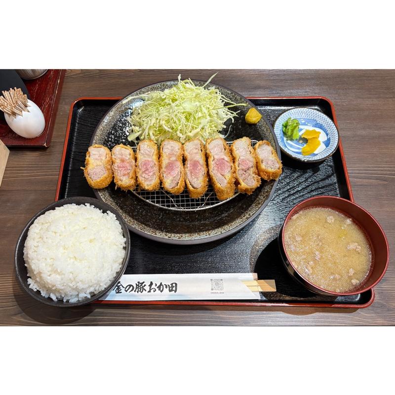 バラトロ定食(金の豚 おか田 )