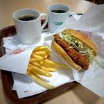 クリスピーチキンバーガーランチ(ドムドムハンバーガー 山交ﾋﾞﾙFC店 )