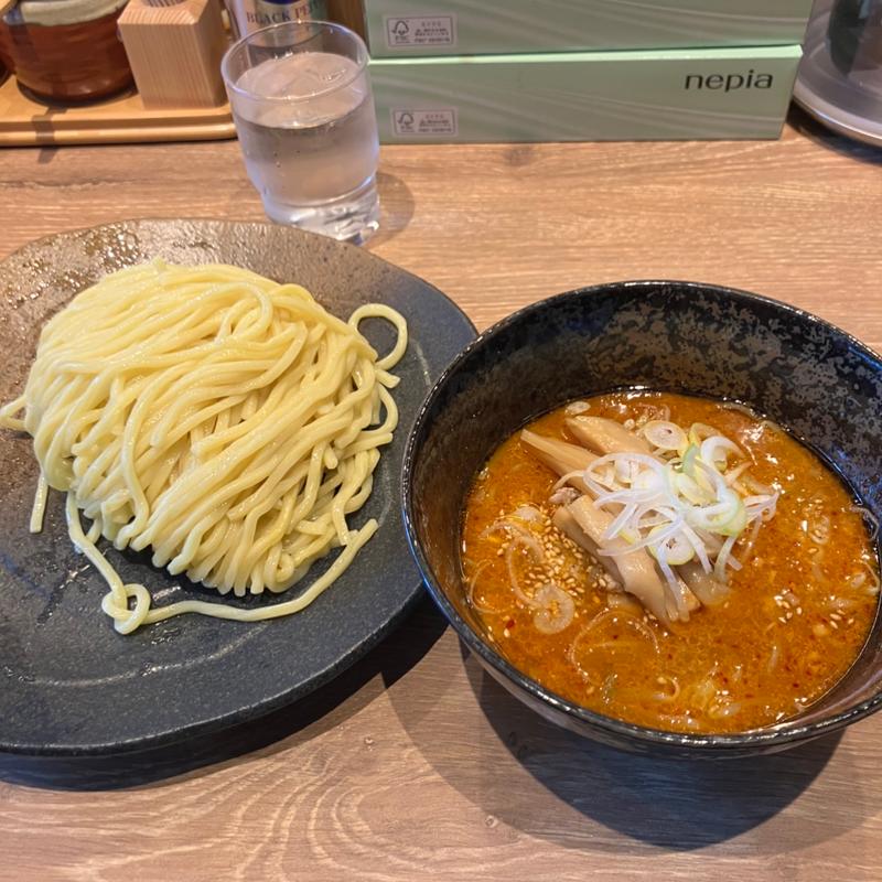 辛味噌つけ麺(つけ麺屋 やすべえ 田町店)