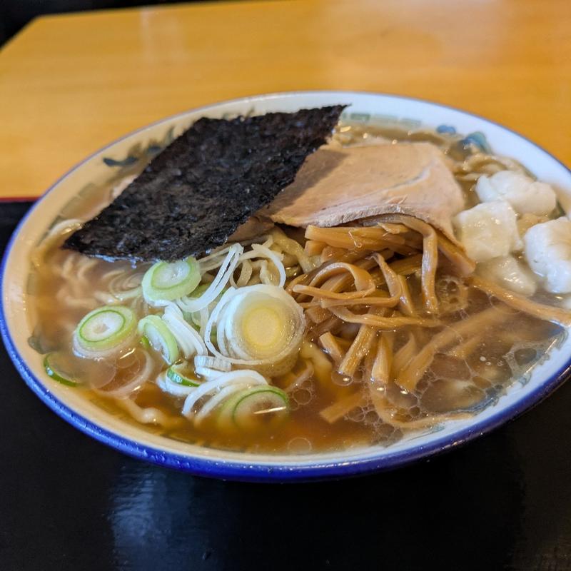 中華そば普通（こい口・油ぽく）(ケンちゃんラーメン 余目店)