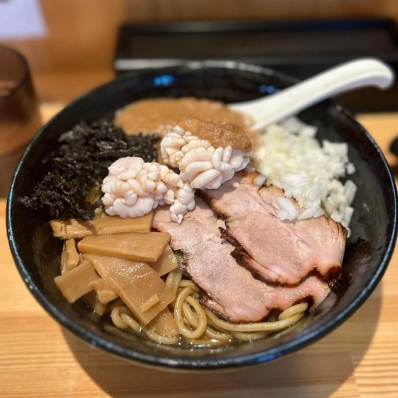 真鱈白子まぜそば(らーめん 自家製麺 廣澤)