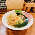 しそ塩そば味玉のせ(拉麺はま家)