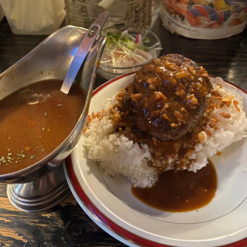 ハンバーグカレー(カレー屋 アカマル)