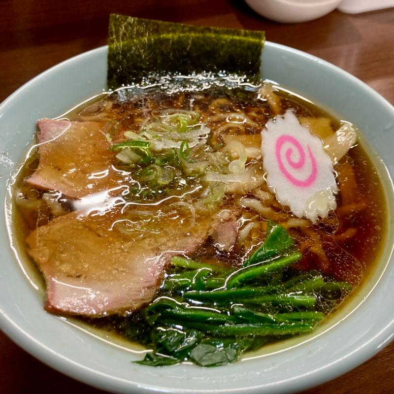 中華そば(白河手打中華 ときわ)