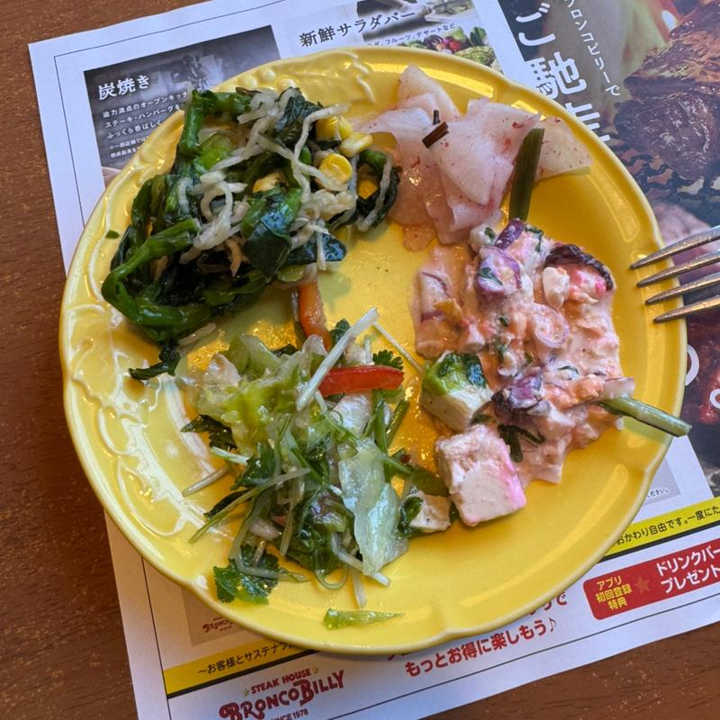 サラダバーセット(ステーキハウス ブロンコビリー武石インター店)