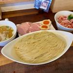 極上ホタテ香る昆布水京小麦つけ麺