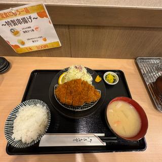 ランチロースかつ定食(とんかつ檍 五反田店)