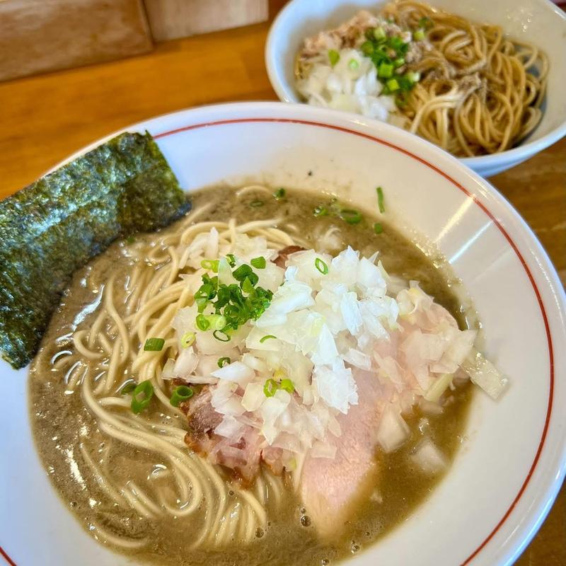 濃厚煮干し 和え玉(麺屋 謝(いやび))