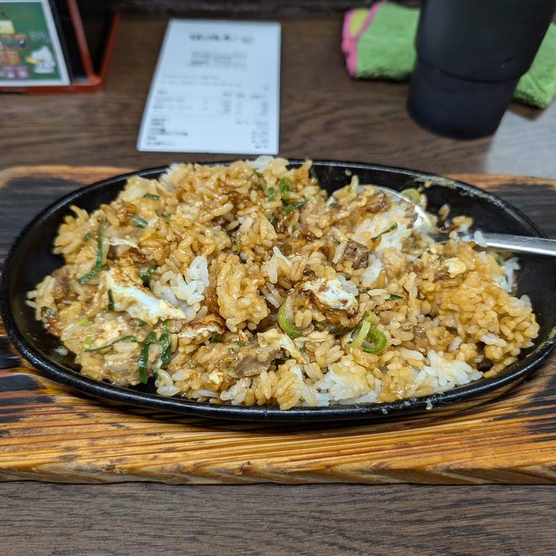 鉄板バターライス(麺屋 謝(いやび))