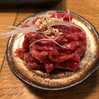 ユッケ(焼肉ホルモン 龍の巣 中目黒店)