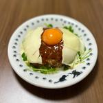 ジャンボチーズチキンハンバーグ 卵のせ(ベルクス 東墨田店)
