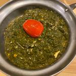 ほうれん草キーマカレー